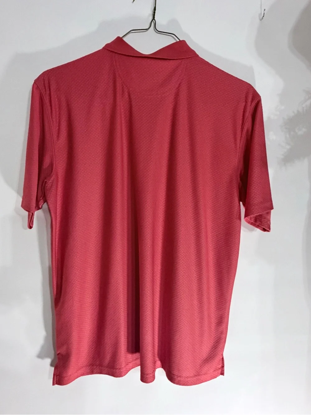 Caribbean Joe Men's Raspberry Short-Sleeve Performance Polo